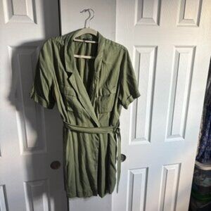 Zara Green Dress
